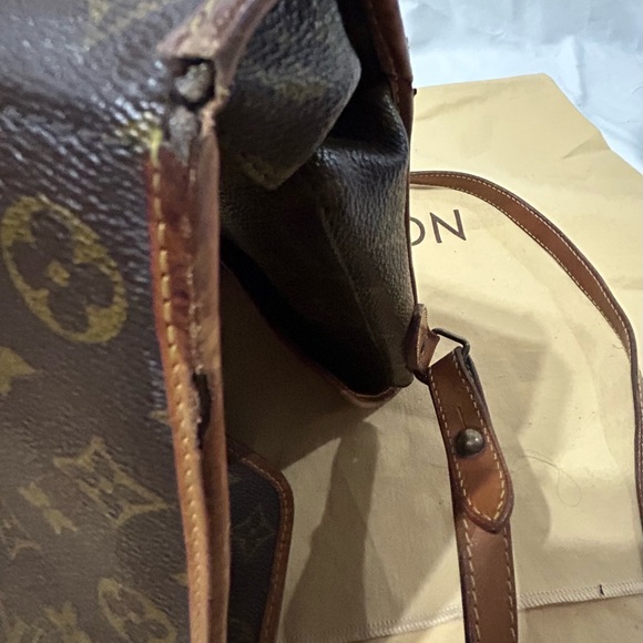 ✨RARE✨ Authentic Vintage Louis Vuitton Sac Serviette Portable Pliante Crossbody - Picture 15 of 16